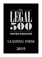 Legal 500 Leading Firm 2019 Legal 500 Leading Firm 2019